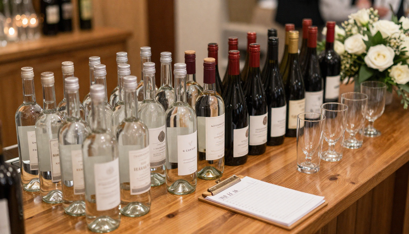 How Much Alcohol for a Wedding? A Calculator for Any Number of Guests